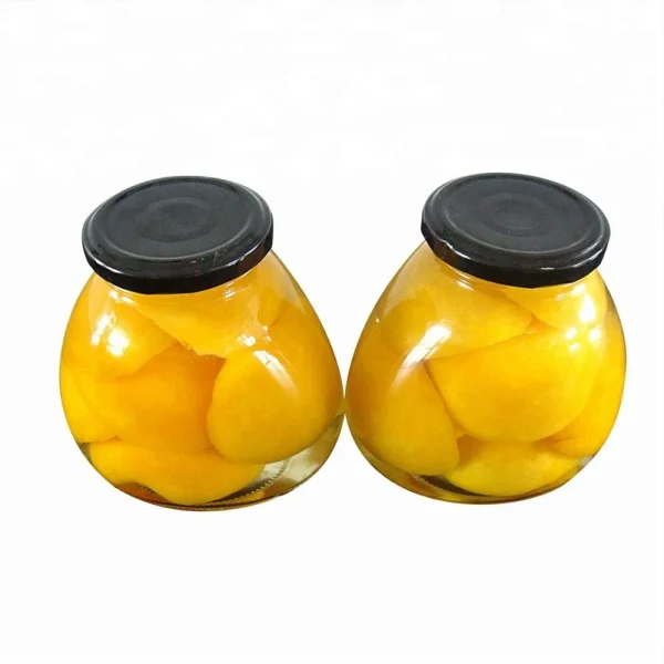 Canned yellow peach in light syrup