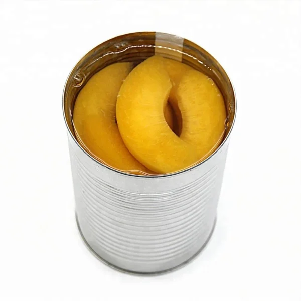 Canned yellow peach in light syrup