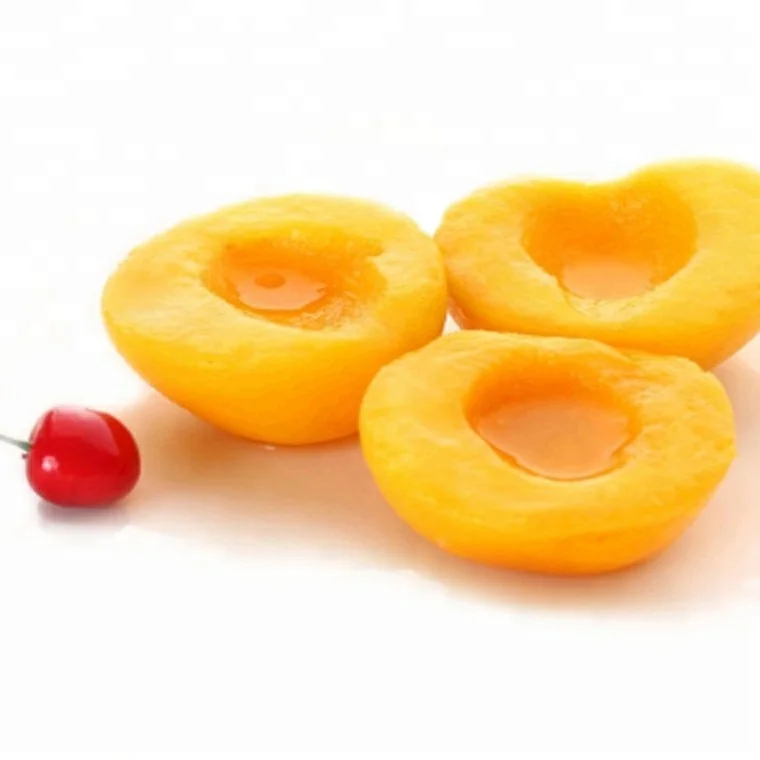Canned yellow peach in light syrup