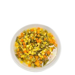Canned mixed vegetables