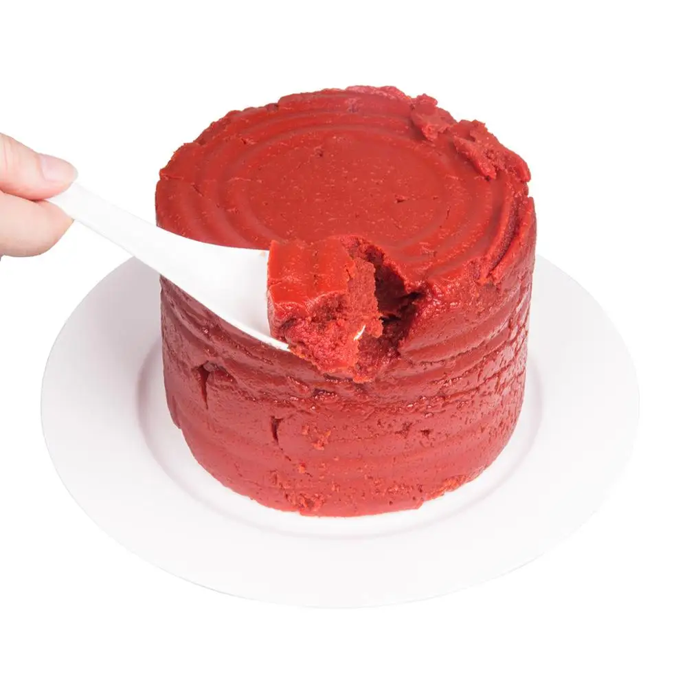 Canned tomato paste