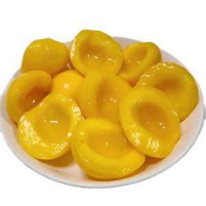 Canned yellow peach in light syrup